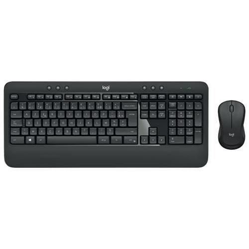 Ensemble clavier et souris optiques sans fil MK540 de Logitech - Français