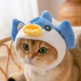 thumbnail image 6 of Soft 1 pcs Pet Decor Dress Up Photograph Props Warm Dog Costume Cat Hat Pet Cap Pet Headwear L FISH, 6 of 8