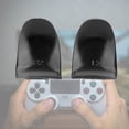 thumbnail image 2 of DEWIN 2 PCS/ Set Durable R2 L2 Buttons Trigger Extender Extension for PS4 Controller (Black), 2 of 10