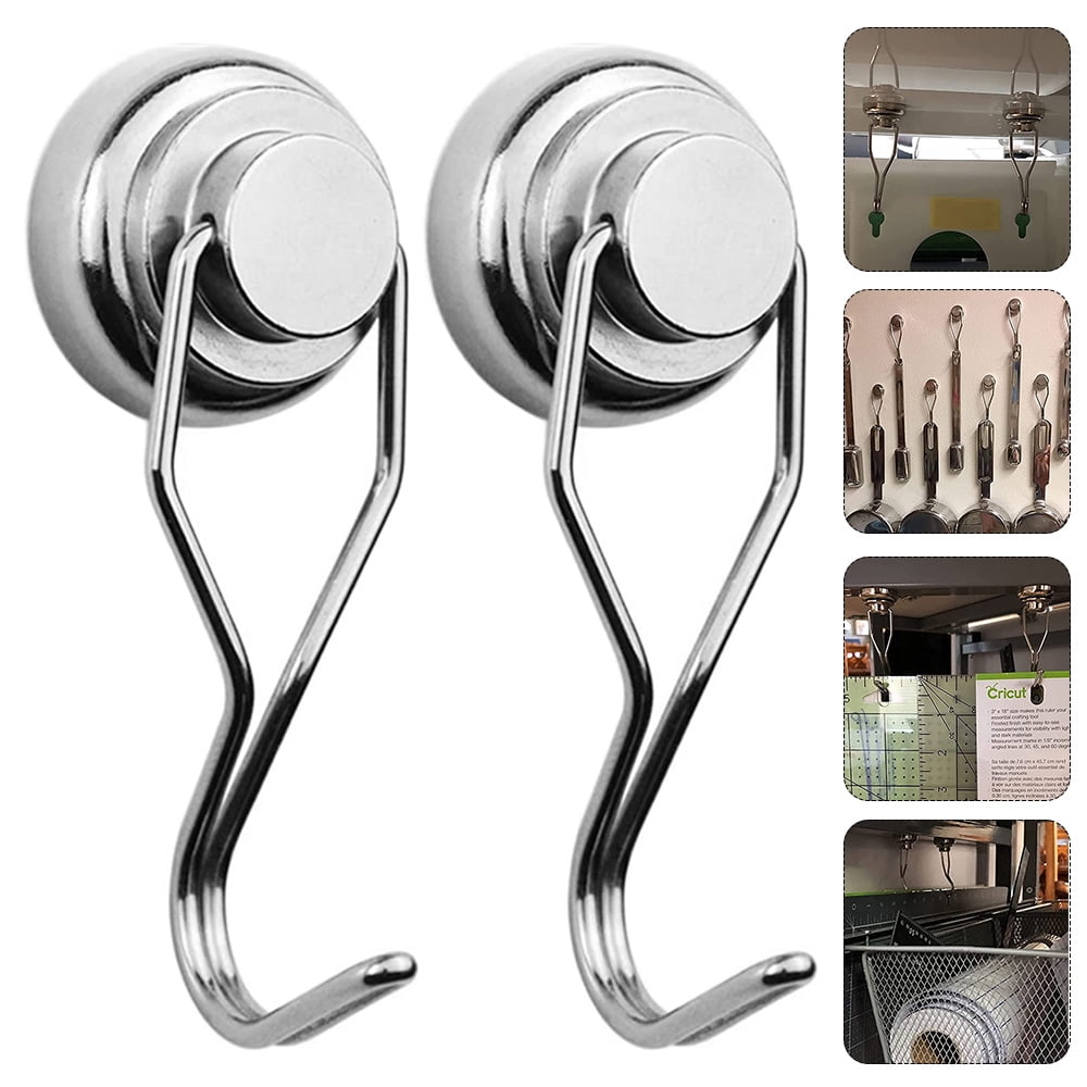 Fyrome 2Pcs Swivel Hooks 60Lb Powerful Hooks Heavy