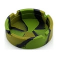 thumbnail image 1 of Round Silicone Ashtray Rubber High Temperature Heat Resistant Ashtray, 1 of 7