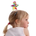 thumbnail image 4 of 20pcs niños creativo molino de viento hueco gracioso molino de viento decoración de pelo color al azar color, 4 of 4