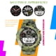 thumbnail image 4 of Generic Pulsera inteligente con pantalla redonda de 1.28", resistente al agua, ideal para natación y deportes, con monitor de presión arterial, podómetro, batería de 600mAh, compatible con Android e, 4 of 6