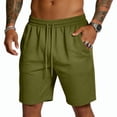 thumbnail image 2 of Mfakffe Mens Mesh Athletic Shorts Lightweight Quick Dry Drawstring Casual Workout Shorts Breathable Gym Running Sport Shorts with Side Pockets, 2 of 5