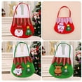 thumbnail image 4 of Alohelo Christmas Gift Bag Christmas Eve Gift Bag Apple Bag Creative Handbag Santa Snowman Candy Bag(Elk), 4 of 5