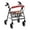 Christmas Puppy, variant on HELLHERO Cucumber Rollator Walker Seat Back Covers Non-Slip Cover Dust Proof Rollator Walker Cover and Non Slip for Elderly