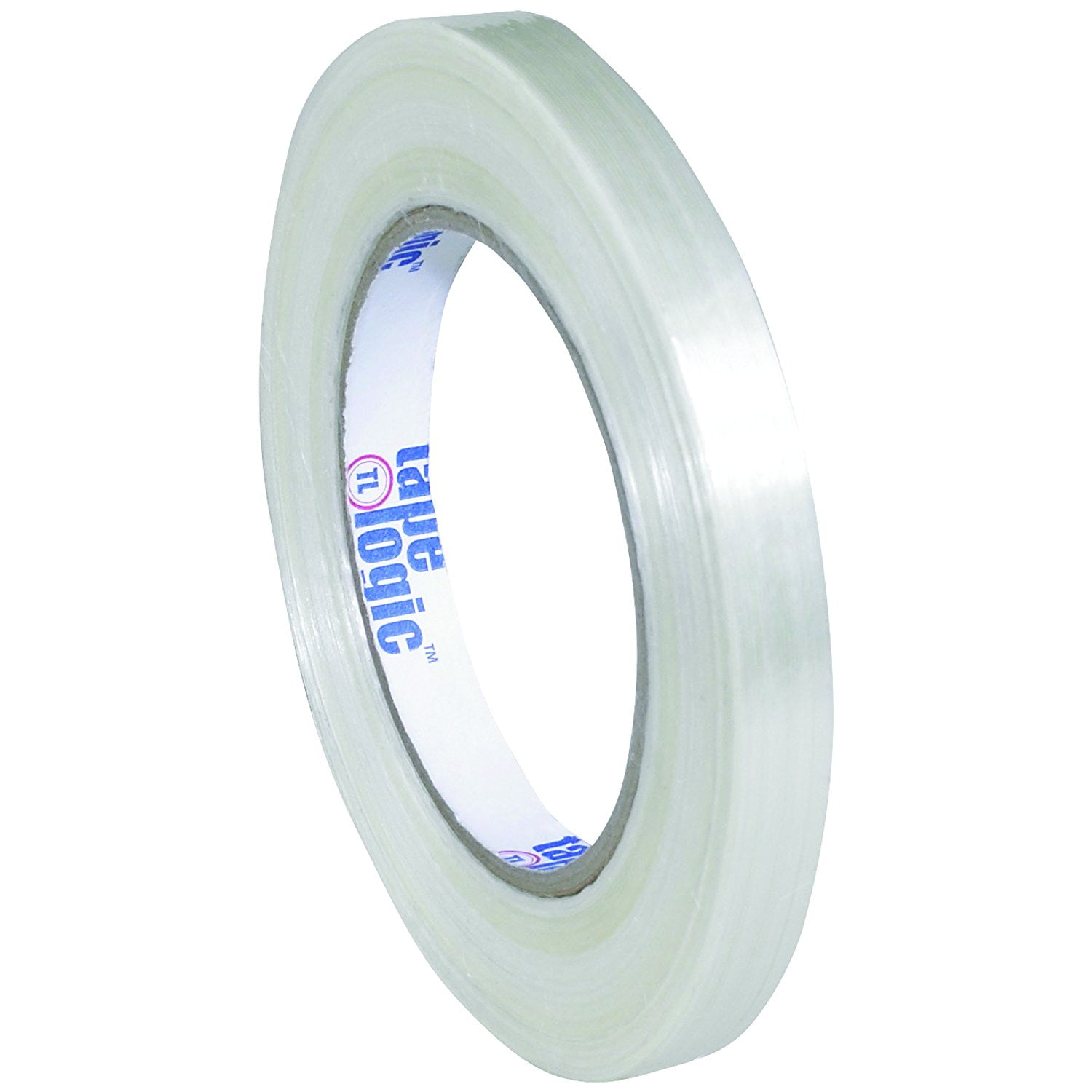 BOX USA BT913150012PK Clear Tape Logic 1500 Strapping Tape, 1/2 x 60 yd