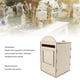 thumbnail image 3 of Buzón De Para Bodas, Buzón Rústico Con Soporte Para Tarjetas De Con Cerradura Para Decoraciones De Bodas, Buzón De Para Bodas Con Cerradura, Suministros De Boda, 3 of 7