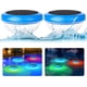 thumbnail image 5 of 2 luces flotantes solares para piscina, luces flotantes para piscina que cambian de color RGB para piscina, accesorios LED impermeables para piscina, LED para exteriores, 5 of 5
