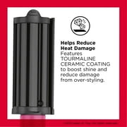 Revlon Tourmaline Ceramic 3/4 Deep Hair Waver Iron, Pink