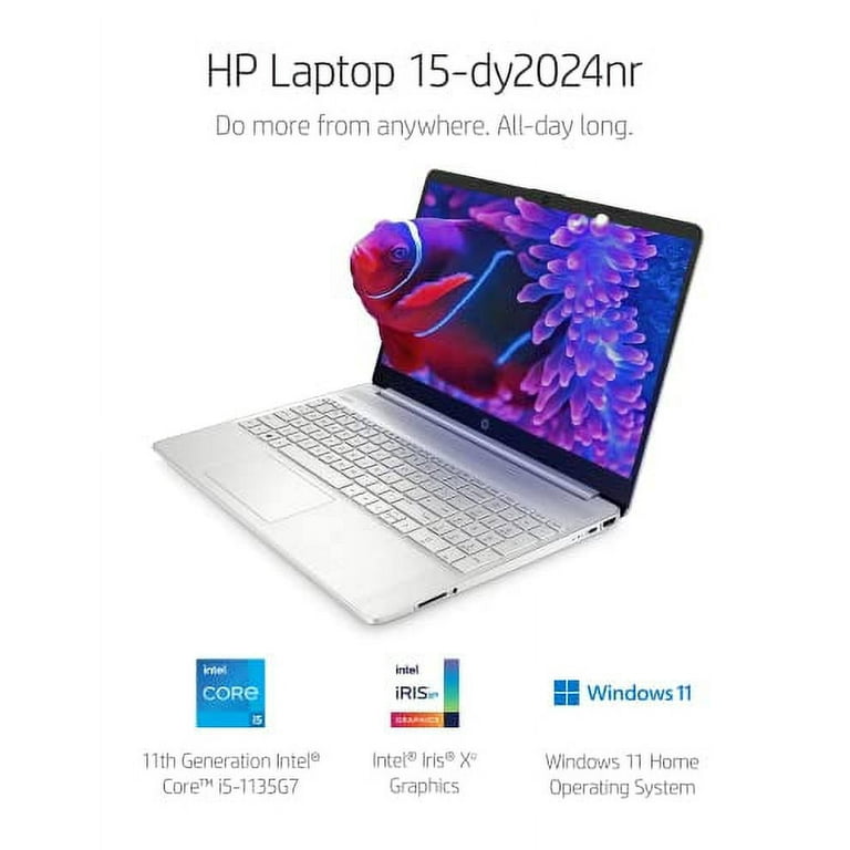 HP 15.6-inch Laptop, 11th Generation Intel Core i5-1135G7