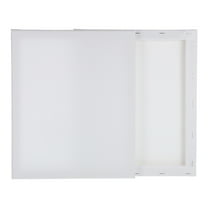 Uxcell 2 Pcs Stretched Canvas, 10x12" Artist Boards 4/5" Profile Cotton Panels,White