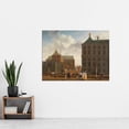 thumbnail image 2 of Ouwater New Church Town Hall The Dam Amsterdam Extra Large XL Wall Art Poster Print, 2 of 3