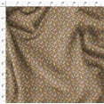 thumbnail image 4 of Soimoi Brown Rayon Fabric Wild Animal Print Sewing Fabric BTY 56 Inch Wide, 4 of 5