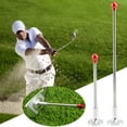 thumbnail image 2 of Varillas de alineación de Golf, herramienta de alineación magnética de Golf, visualización de calibra los golpes, palo de alineación de palos de Golf para práctica de Golf, 2 of 5