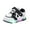 2Black, variant on IUJSOY Kids LED Tennis Shoes for Girls Boys Light up Flashing Running Shoes Strap Walking Sneakers
