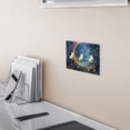 thumbnail image 5 of Yayeee Toggle Light Switch Wall Plate 2-Gang 4.56"x4.48" Decorative Outlet Cover, Crystal Moon, 5 of 7