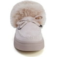 thumbnail image 5 of YAZI Winter Flat Boots Warm Durable Shoes Casual Fashion Fur Lining Ankle Snow Boots Loafer Flats Platform Thick Plush Shoes for Women, 5 of 7