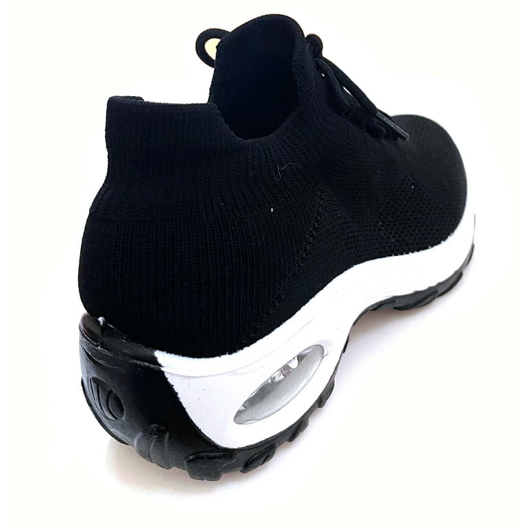 Women's Sock Sneakers Air Cushion Platform Mesh Fashion Walking