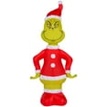 thumbnail image 1 of Airdorable Airblown-Grinch in Santa Suit-Dr. Seuss, 1 of 6