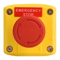 thumbnail image 3 of Emergency Button, 22mm Emergency Stop Switch, Retardant And Insulated Emergency Stop Push Button Switch, For Machinery CNC Machine Tools, 3 of 8