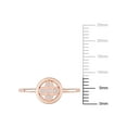 thumbnail image 2 of Everly Women's Diamond 10k Rose Gold Ring, 2 of 7