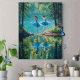 thumbnail image 4 of Couple Embrace Watercolor Canvas Print Romantic Home Wall Art, 4 of 8