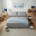 thumbnail image 1 of Sofá Cama Lucca matrimonial Spring Air, con almacenamiento color Gris, 1 of 11
