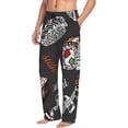 thumbnail image 2 of Balery Japanese Sushi Hashi print Men's Pajama Pants,Ultra Lightweight Pjs,Lounge Pant-X-Large, 2 of 9