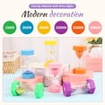6 Pcs Sand Timer, 1/3/5/10/15/30 Minutes Visual Timers, Colorful ...