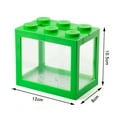 thumbnail image 2 of Amdohai Mini Réservoirs de Poissons Rangée Aquarium Réservoirs Empilables Réservoirs d'Alimentation pour Fourmis Mini Rangée pour Reptiles Boîte, 2 of 8