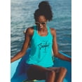 thumbnail image 2 of Love My Comfort Zone Racerback Tank Women -Image by Shutterstock, Female x-Large, 2 of 4