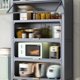 thumbnail image 3 of Luxury Microwave Sideboard Modern Nordic Display Accent Sideboard Buffet Kitchen Gabinetes De Cocina Home Furniture ZT50SD My Lux Decor Round, 3 of 20