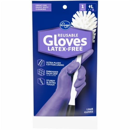 KR Large Latex-Free Reusable Gloves 1 ct