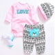 thumbnail image 2 of Ropa de Bebé - Trajes rosados para muñeca reborn niña 20"- 22" Pedolltree Pedolltree, 2 of 2