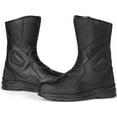 thumbnail image 3 of Tourmaster Helix Womens Leather Motorcycle Touring Boots Black 10 USA, 3 of 5