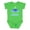 Apple Green, variant on I Love My Daddy Cute Turtle Family Boys or Girls Baby Bodysuit