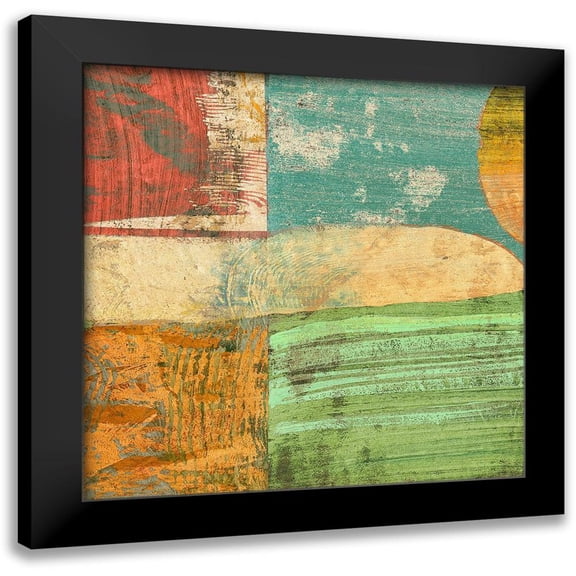 Bacci, Leonardo 12x12 Black Modern Framed Museum Art Print Titled - Pa tì
