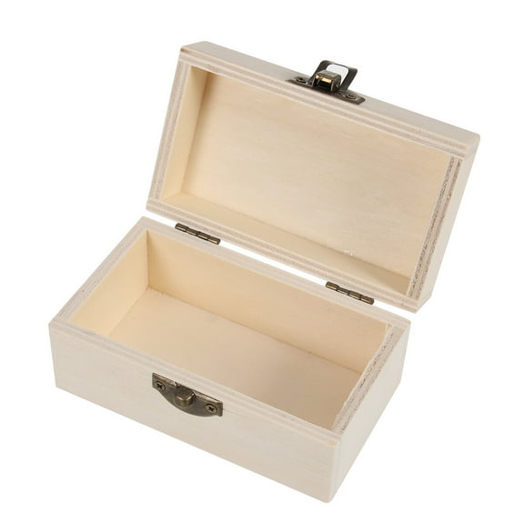 Wooden Rustic Jewelry Box Vintage Organizer