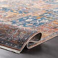 thumbnail image 4 of nuLOOM Tapis de Franges en Médaillon Ethel, 6' 7" x 9' 4", Rouille, 4 of 4