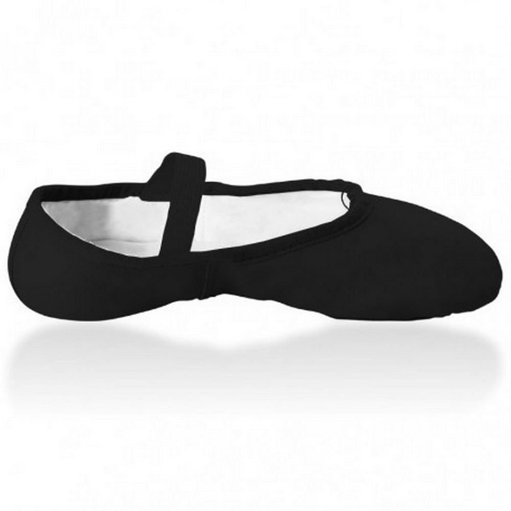 Sansha - Sansha Children Black Ballet Full Sole Leather Star Ballet