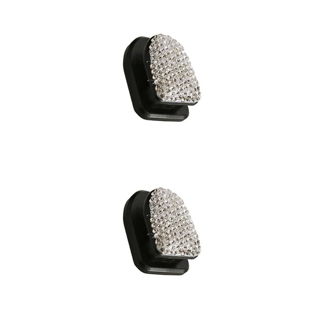Sidaley 5 uds coche Bling multifunción brillante innovador Bling coches ganchos diamantes de imitación para la decoración Interior del vehículo Type2 NO2 Sidaley CBP196342