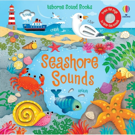 Sound Books Seashore Sounds, (Board Book)