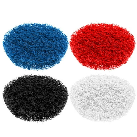 4 Pcs Dril Replacement Head Cloth Scrubber Scouring Pad