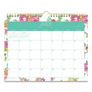 Wall Calendar 2019-2020 Academic Year Monthly Wall Calendar July 2019-2020 Wirebound 12 x 17 Calendar Planner 2019-2020 18 Month for Organizing & Planning Starry Sky 