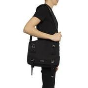 New Saint Laurent Sac Army Black Canvas Messenger Bag 553972