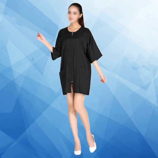 BESTYASH 1Ud De Peluquero Negro Transpirable Con Práctico Para Uso Profesional En Salones