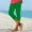 Green, variant on Blmnix Capri Pants Pants for Women Trendy Leggings Flat Front Trousers Brown 7/8th Slim-Leg Wide Leg Scrub Pants for Women,XL