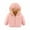 36Pink, variant on Hicidod Baby Girls Boys Winter Fleece Jackets with Hooded Toddler Warm Thicken Sherpa Lined Down Coat Outdoor Ski Snowsuits