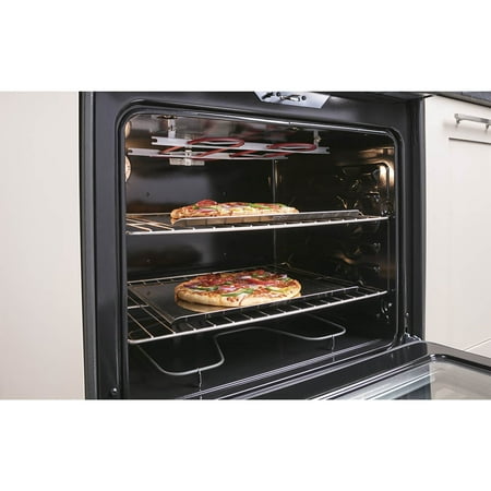 GE - 5.3 Cu. Ft. Self-Cleaning Slide-In Electric Range - White